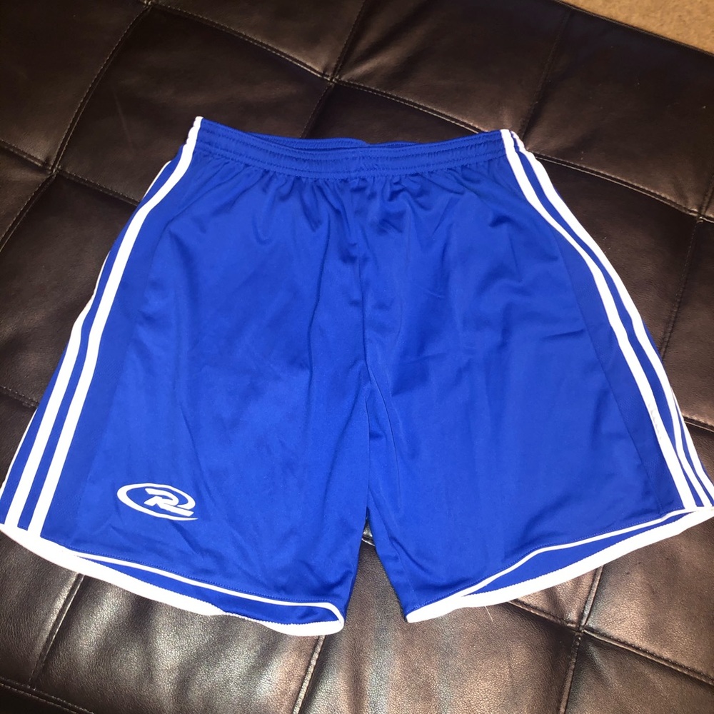 Adidas Soccer shorts with Rush logo size Large